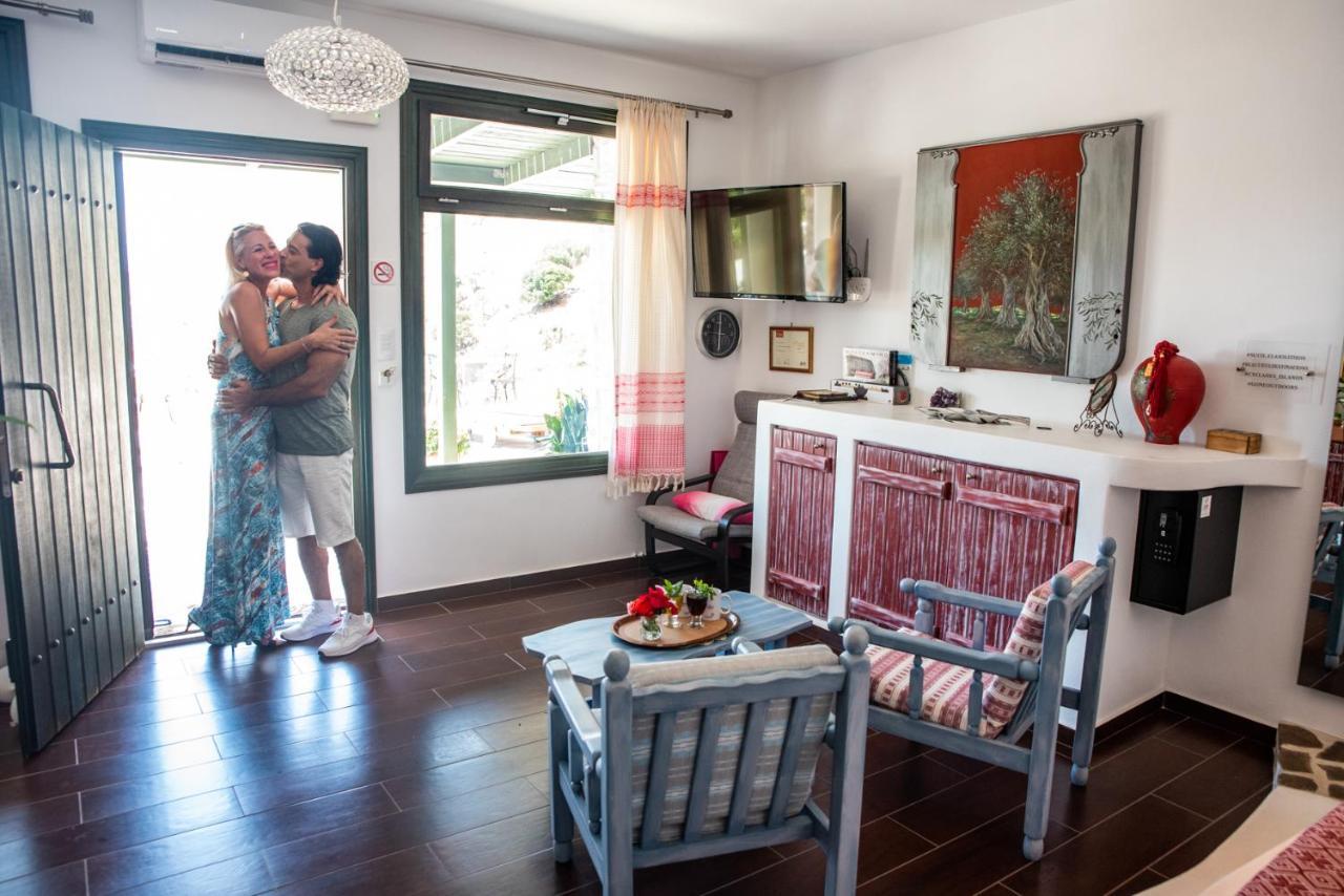 Elaiolithos - Luxury Villa Suites - Adults Only Khalkion Bagian luar foto