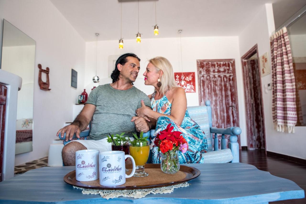 Elaiolithos - Luxury Villa Suites - Adults Only Khalkion Bagian luar foto