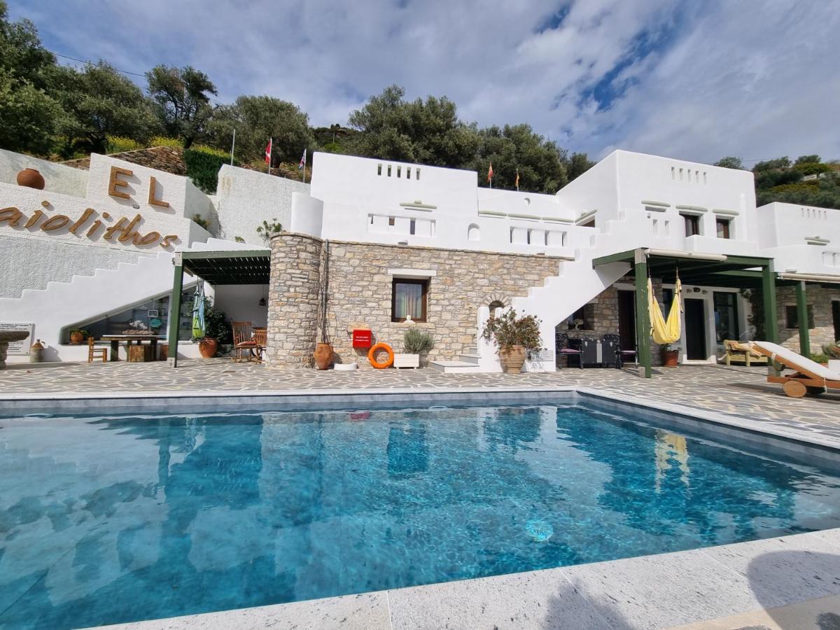 Elaiolithos - Luxury Villa Suites - Adults Only Khalkion Bagian luar foto