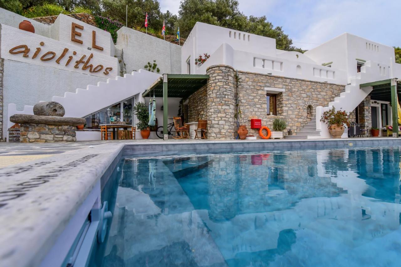 Elaiolithos - Luxury Villa Suites - Adults Only Khalkion Bagian luar foto